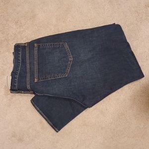 Men's Gap athletic taper jeans. 34/30. Dark wash. NWT